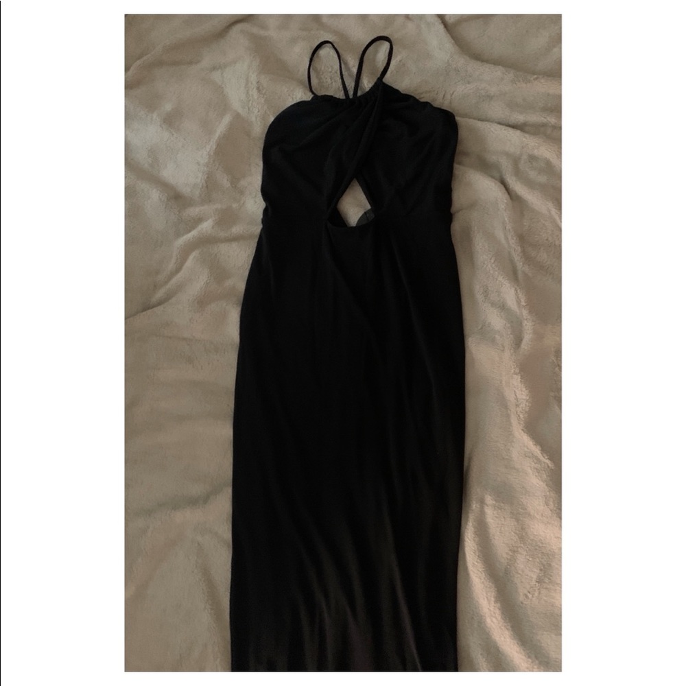 Black Formal Prom Wedding Dress - Picture 6 of 8